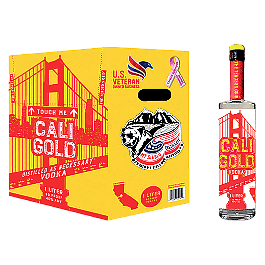 Mount Diablo Cali Gold Vodka 1L