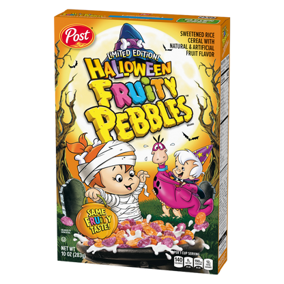 Post Halloween Fruity Pebbles, 10 oz