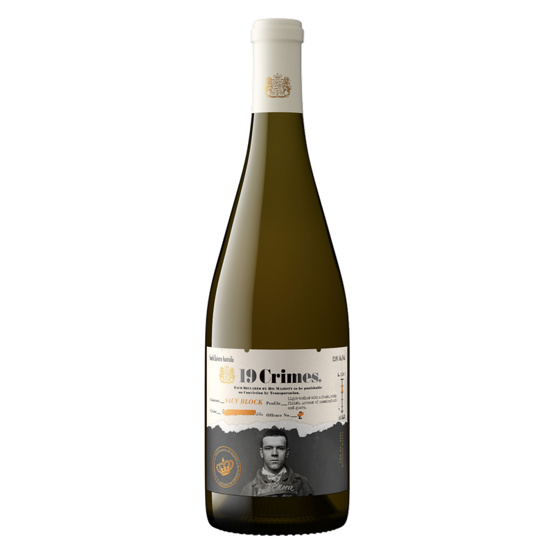 19 Crimes Sauvignon Block 750ml 12% ABV