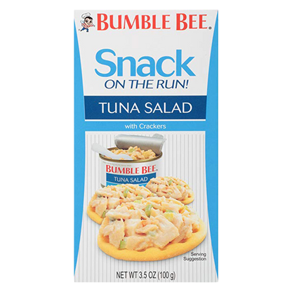Bumble Bee Snack on the Run Tuna Salad with Crackers 3.5oz