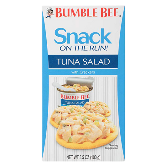Bumble Bee Snack on the Run Tuna Salad with Crackers 3.5oz