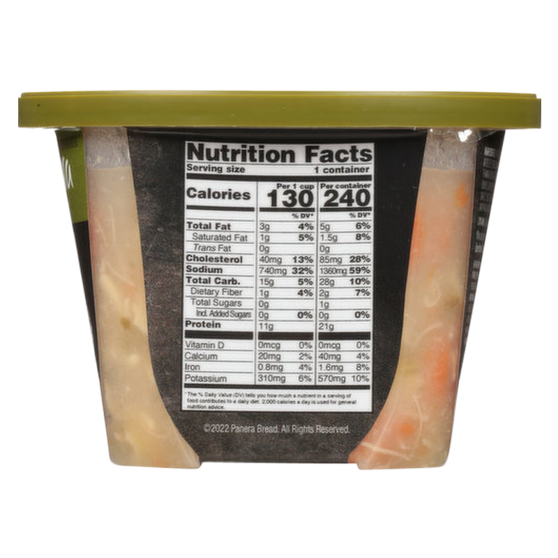 Panera Bread Chicken Noodle Soup - 16oz