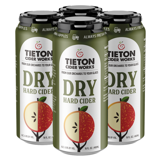 TIETON DRY CIDER 4PKC