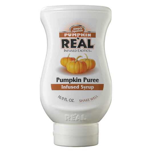 Simply Squeeze Pumpkin Real Pumpkin Puree Infused Syrup 16.9oz Btl