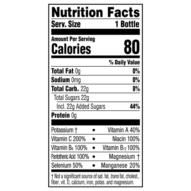 Vitaminwater xxx 6pk 16.9oz Btl