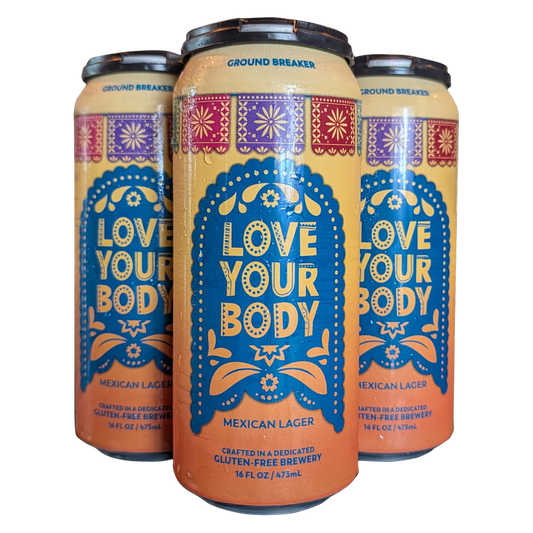 Ground Breaker Love Your Body Gluten Free 4pk 16oz Can