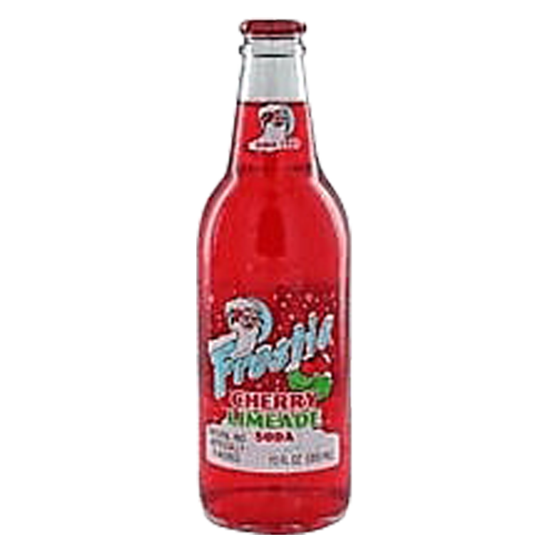 Frostie Cherry Limeade Soda 12oz Glass Bottle