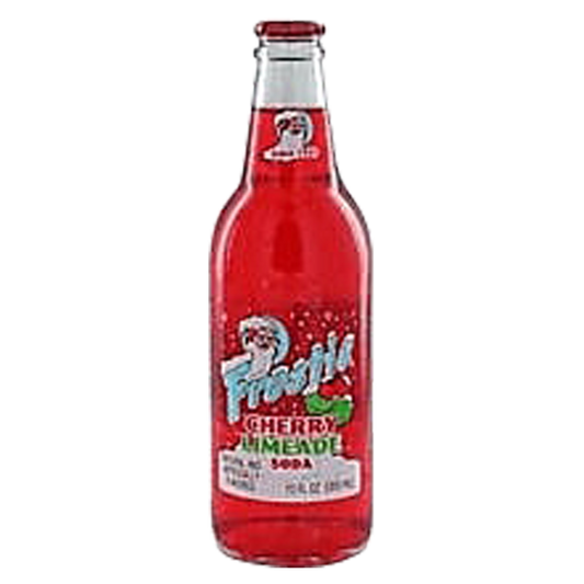 Frostie Cherry Limeade Soda 12oz Glass Bottle