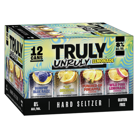 Truly Unruly Lemonade Variety Pack 12pk 12oz Can