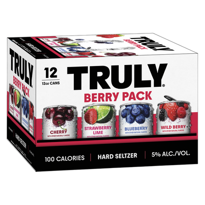 TRULY Hard Seltzer Berry Variety 12pk 12oz Can 5.0% ABV
