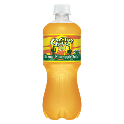 Cactus Cooler Orange Pineapple Soda 20oz Btl