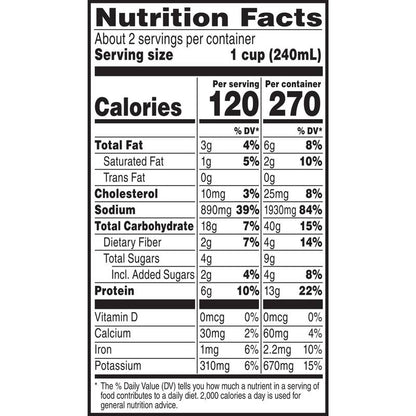Campbell’s Chunky Soup, Steak With Hearty Vegetables Soup, 18.8oz