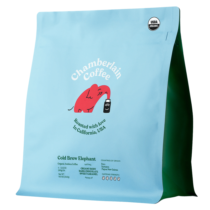 Chamberlain Coffee Elephant XL Cold Brew 8.5oz Bag