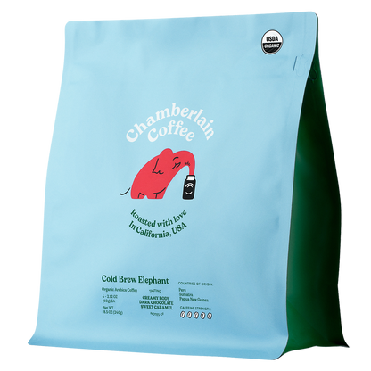 Chamberlain Coffee Elephant XL Cold Brew 8.5oz Bag