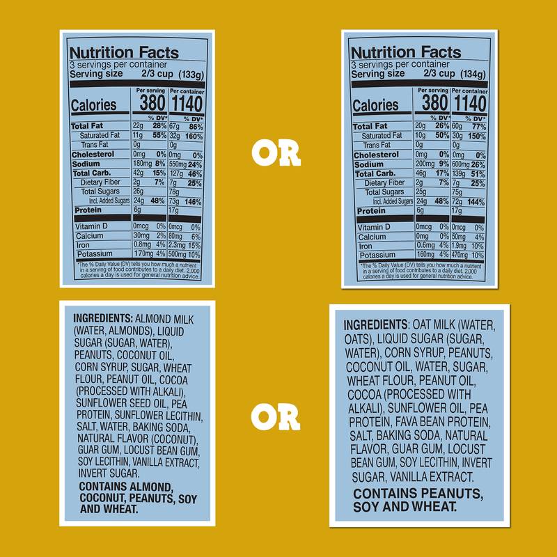 Ben & Jerry's Non-Dairy P.B. & Cookies Pint Dessert Pint