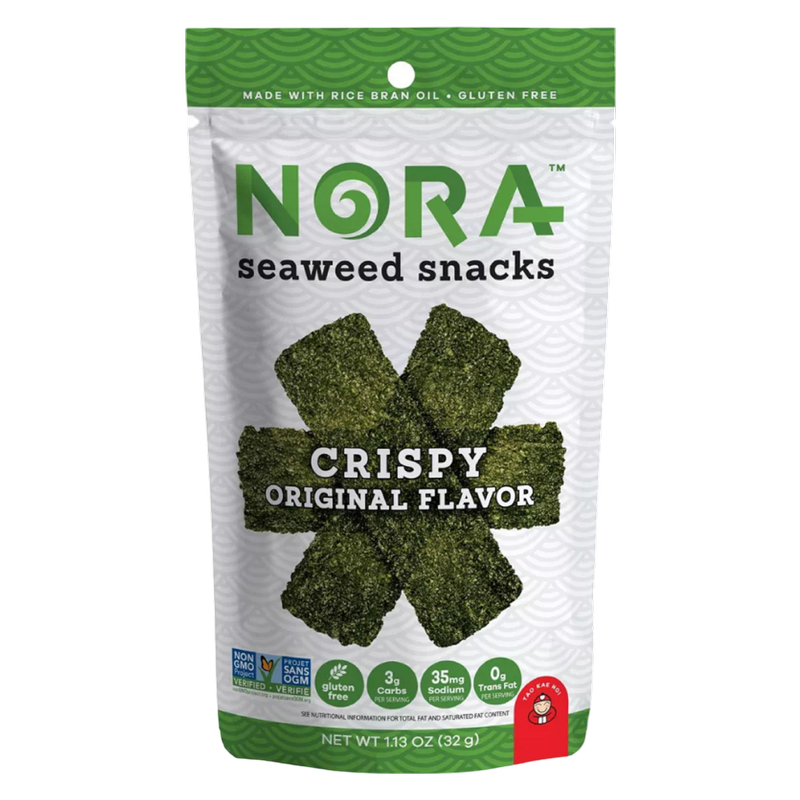 Nora Seaweed Crispy Original , 1.13oz