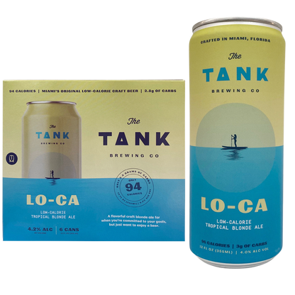 Tank Brewing Lo-Ca Tropical Blonde Ale 6pk 12oz Can 4.2% ABV