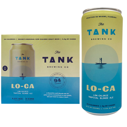 Tank Brewing Lo-Ca Tropical Blonde Ale 6pk 12oz Can 4.2% ABV