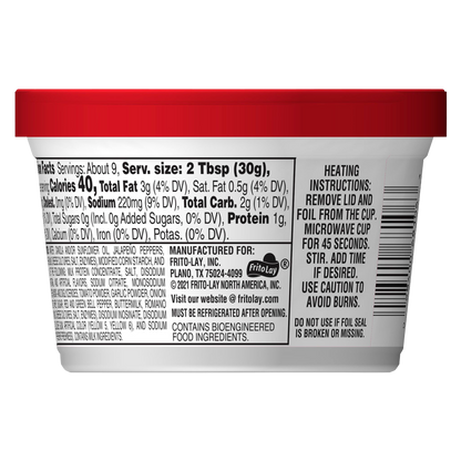Doritos Spicy Nacho Dip 10oz