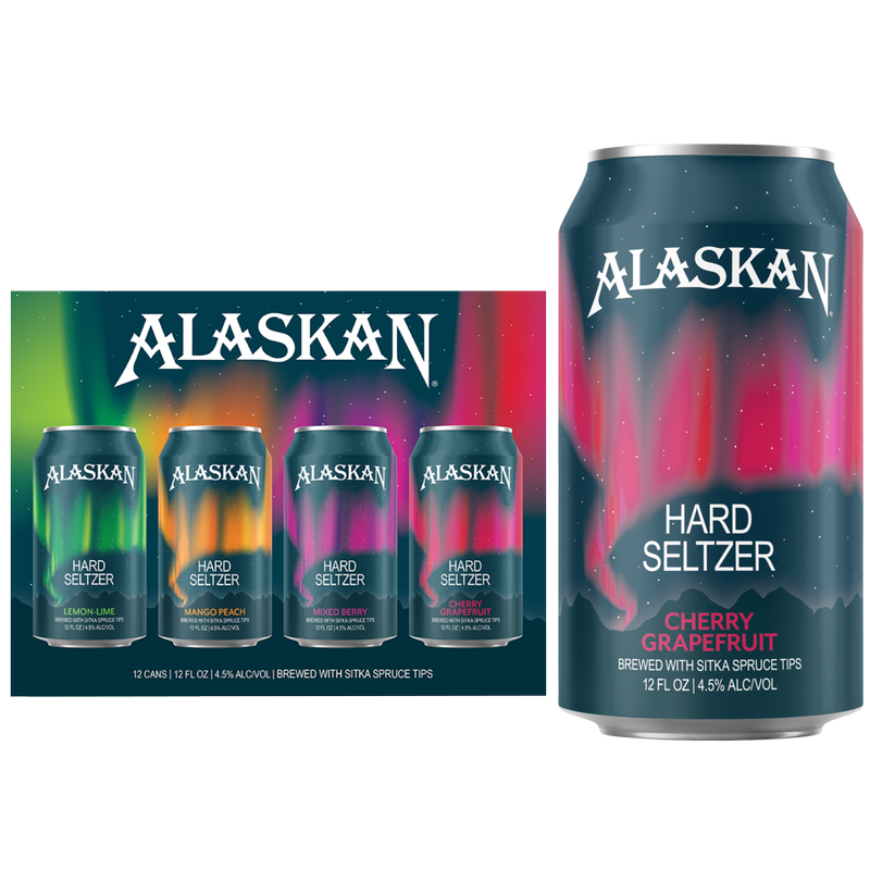 Alaskan Brewing Hard Seltzer Variety Pack 12pk 12oz Can