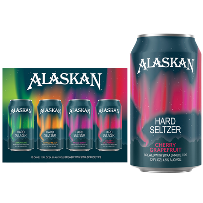 Alaskan Brewing Hard Seltzer Variety Pack 12pk 12oz Can
