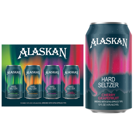 Alaskan Brewing Hard Seltzer Variety Pack 12pk 12oz Can