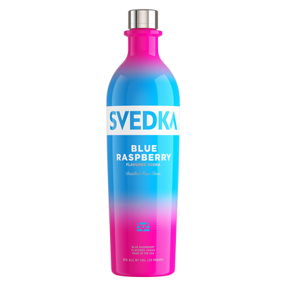 Svedka Blue Raspberry Vodka 750ml (70 Proof)