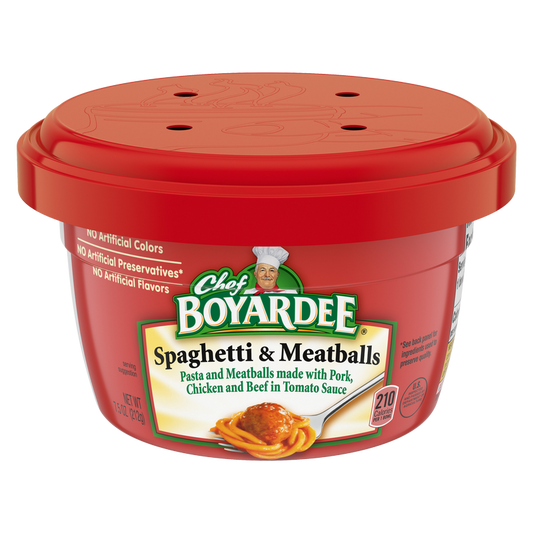 Chef Boyardee Spaghetti & Meatballs 7.5oz
