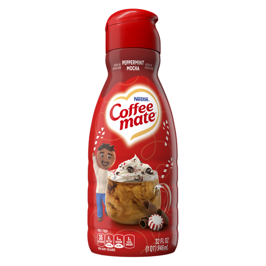 Coffee Mate Peppermint Mocha Non-Dairy Creamer 32oz Btl