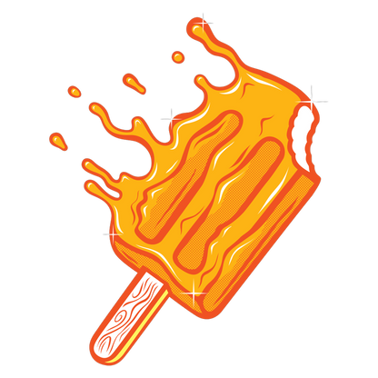 Dr. Bombay Iced Out Orange Cream Ice Cream Pint