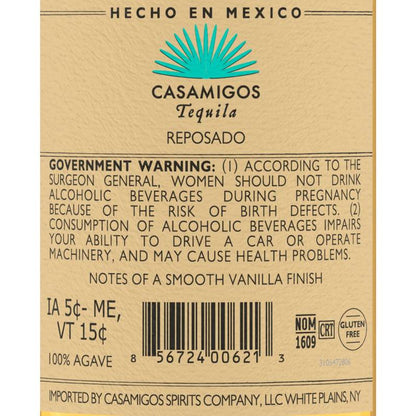 Casamigos Reposado Tequila 750ml (80 Proof)