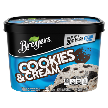Breyers Cookies & Cream Ice Cream 48oz