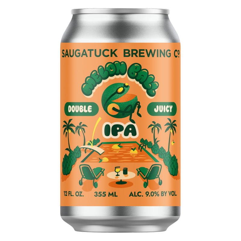 Saugatuck Melon Ball DIPA 6pk 12oz Can 9.0% ABV