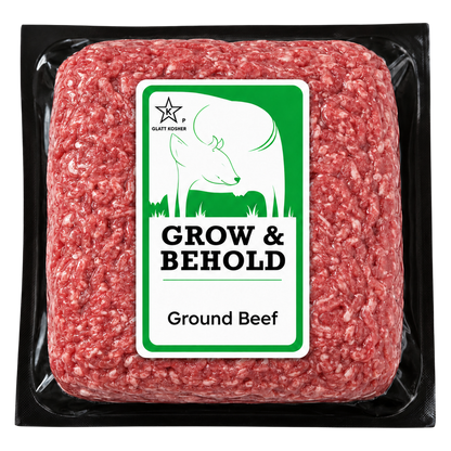 Grow & Behold Kosher Black Angus Ground Beef - 1lb
