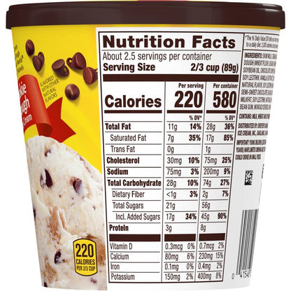 Nestle Cookie Dough Toll House Frozen Dessert, 14oz