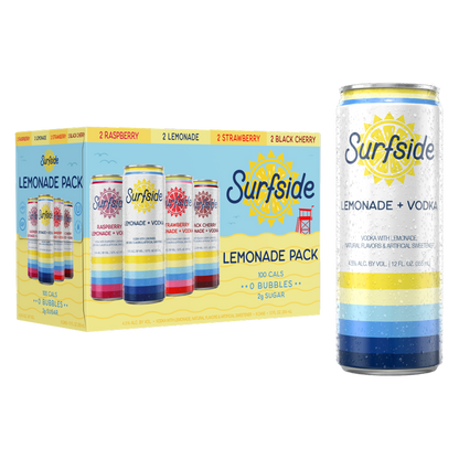 Surfside Lemonade Variety 8pk 12oz Can 4.5% ABV