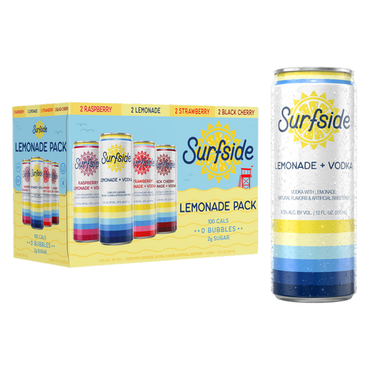 Surfside Lemonade Variety 8pk 12oz Can 4.5% ABV