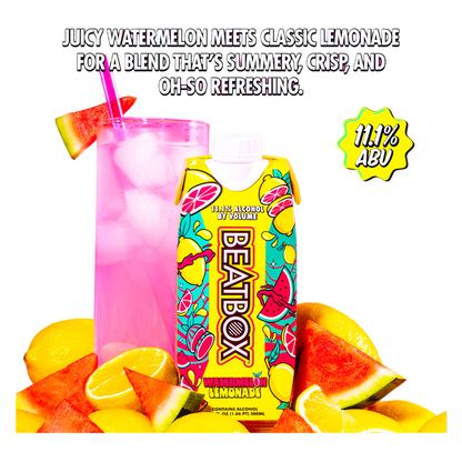 BeatBox Watermelon Lemon 500ml 11.1% ABV Wine-Based