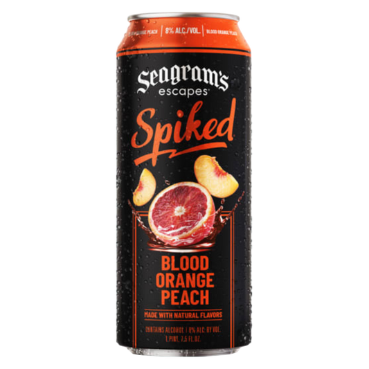 Seagram's Escapes Spiked Blood Orange Peach 23.5oz Can 8.0% ABV