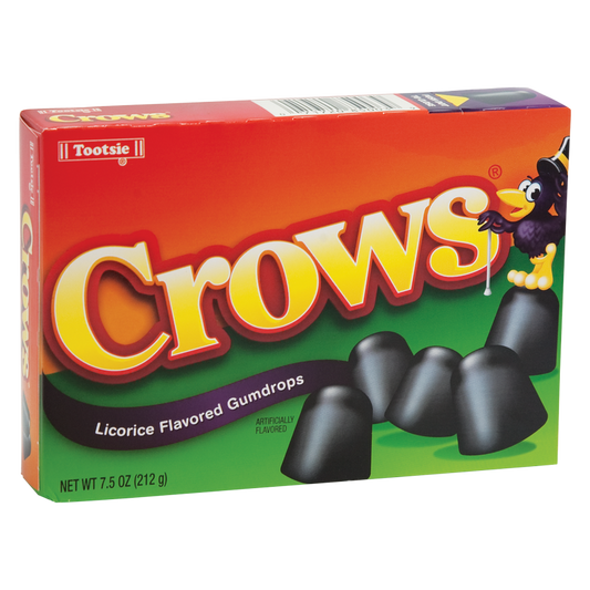 Tootsie Crows Licorice Flavored Gumdrops 7.5oz