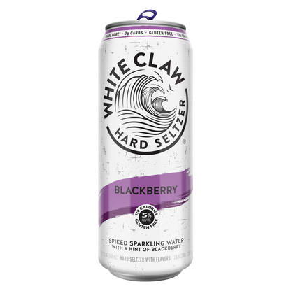 White Claw Blackberry Single 19.2oz Can 5% ABV