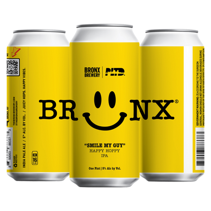 Bronx Brewery Smile My Guy 4pk 16oz Can 5% ABV