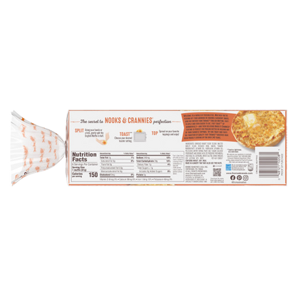 Thomas' Original Plain English Muffins 6ct