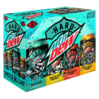 Hard Dew Baja Blast Variety Pack 12pk 12oz Cans