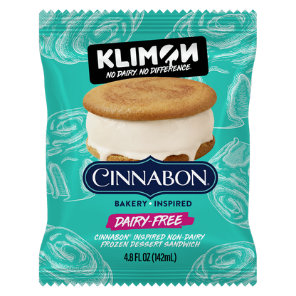 KLIMON Cinnabon™ Cinnamon Roll Dairy-Free Ice Cream Sandwich