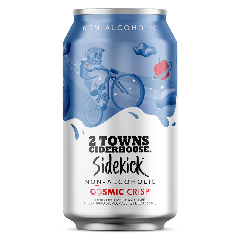 2 Towns Cosmic Crisp Non-Alcoholic 6pk 12oz Can 0% ABV