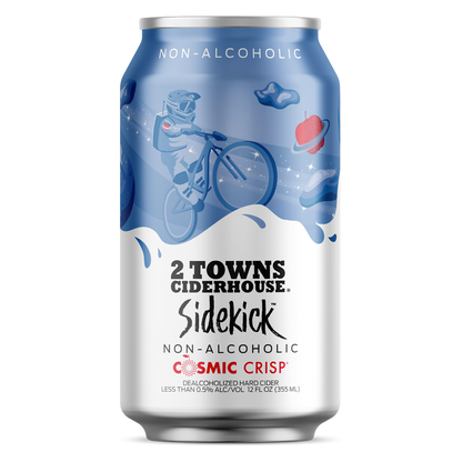 2 Towns Cosmic Crisp Non-Alcoholic 6pk 12oz Can 0% ABV