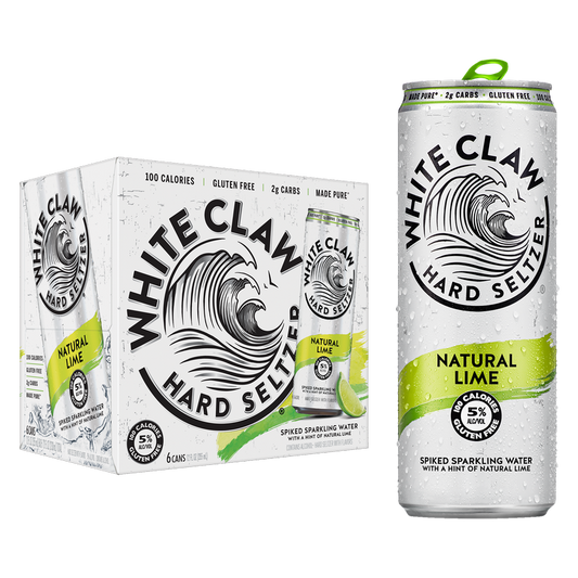 White Claw Lime 6pk 12oz Can 5.0% ABV