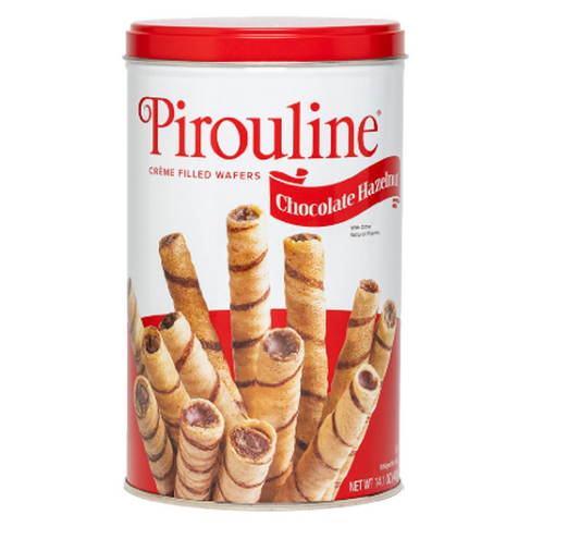 Pirouline Chocolate Hazelnut Crème Filled Wafers, 7 oz