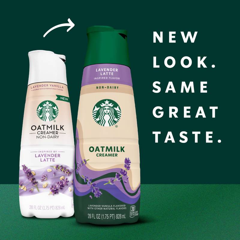 Starbucks Lavender Oat Milk Creamer 28oz Btl